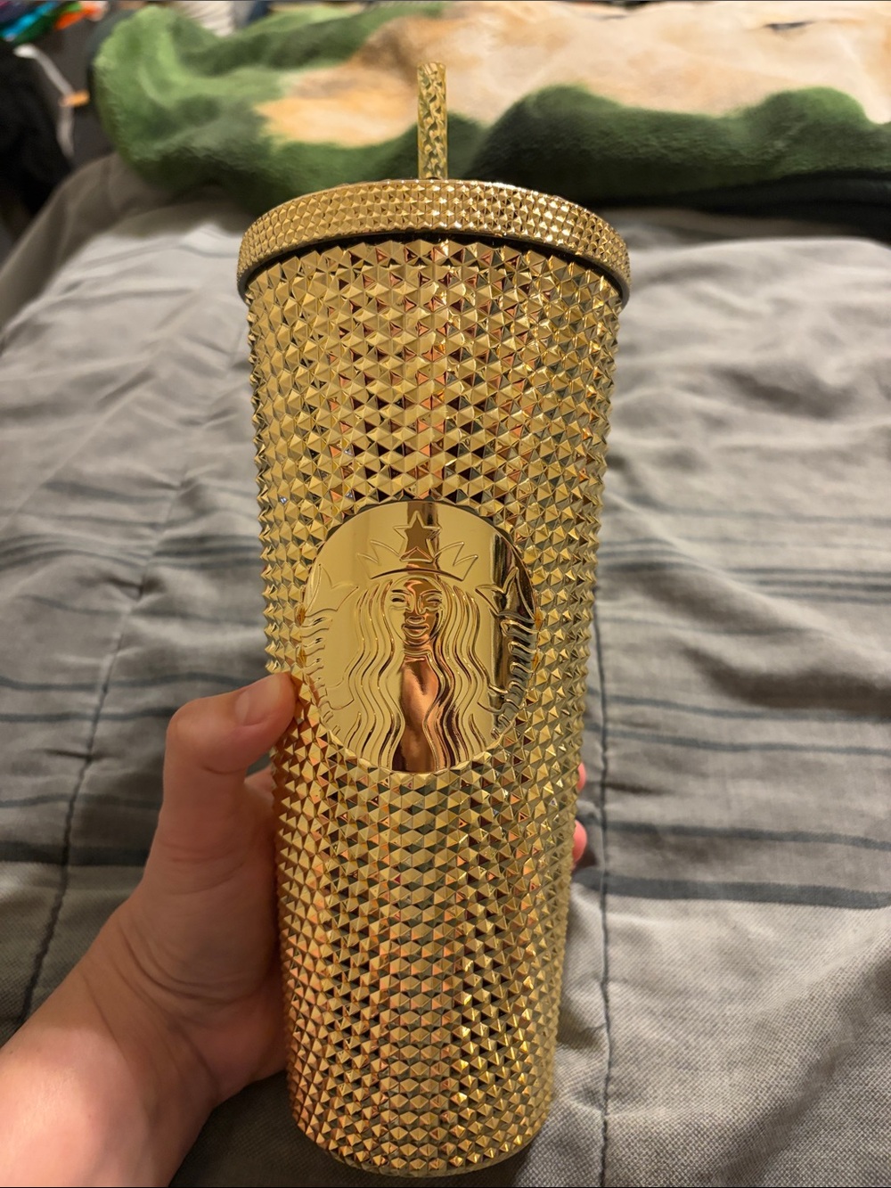 Starbucks Gold Studded Tumbler